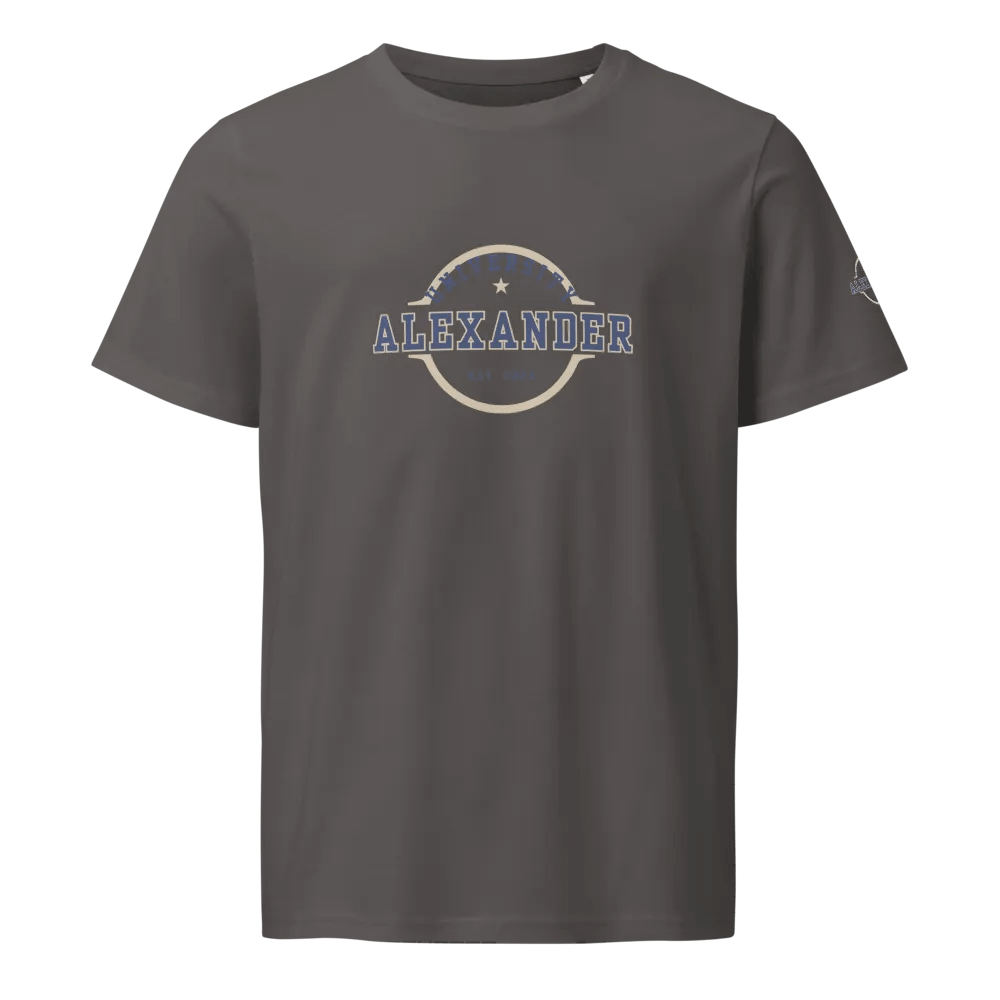 Alexander University Organic T-Shirt product image (2)