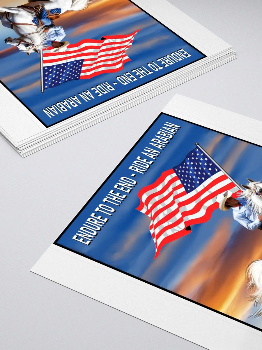 Endurance Ride: Arabian Horse Sticker product image (4)