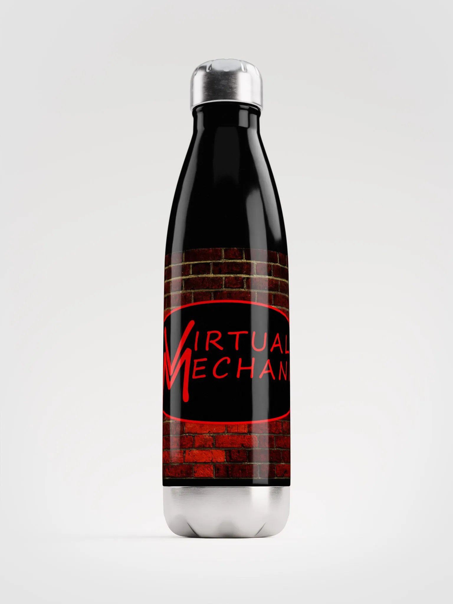 Wall Neon Virtual Mechanic Water Bottle product image (2)