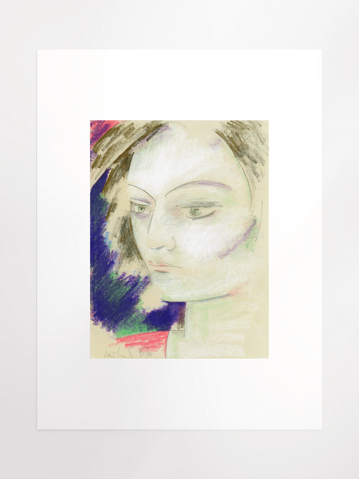 Portait of a Woman 04.27.89 print product image (2)
