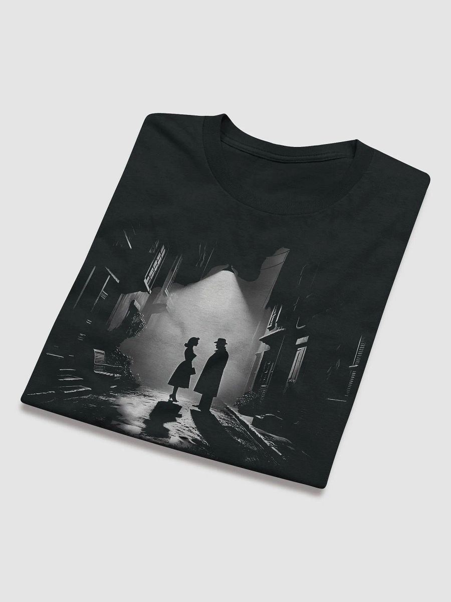 Noir Alleyway Rendezvous (Front Print Womens Tee) product image (4)