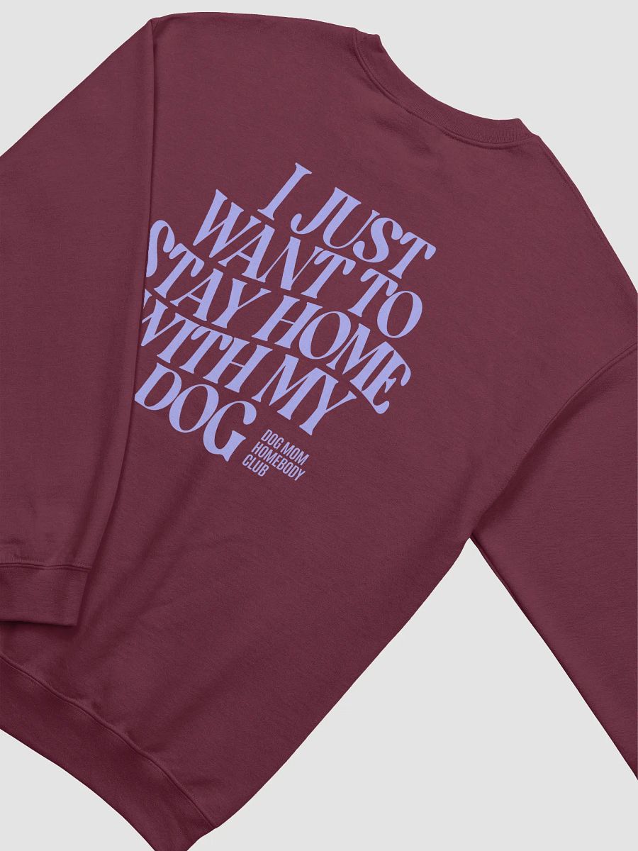 DOG MOM of 1 HOMEBODY Club Crewneck product image (2)