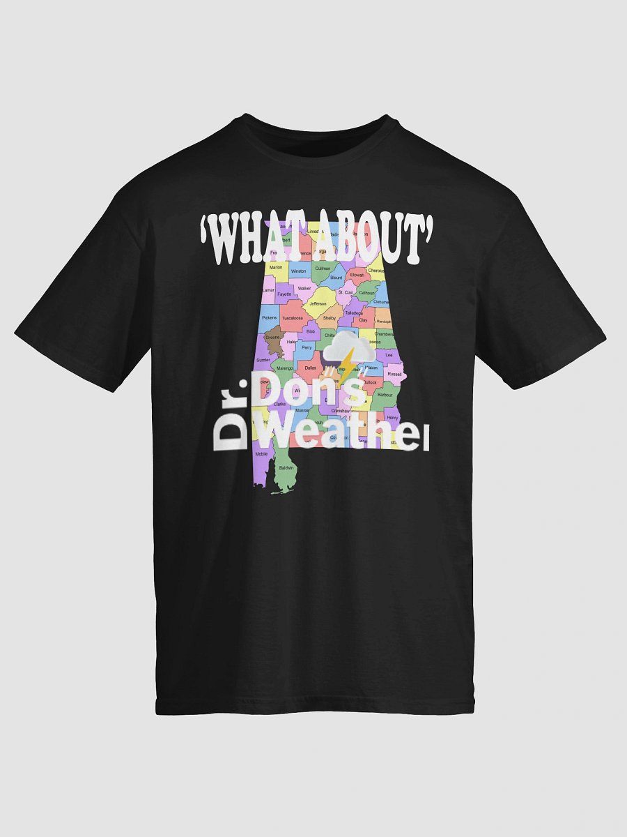 Alabama "WHAT ABOUT" T-Shirt White Print product image (27)