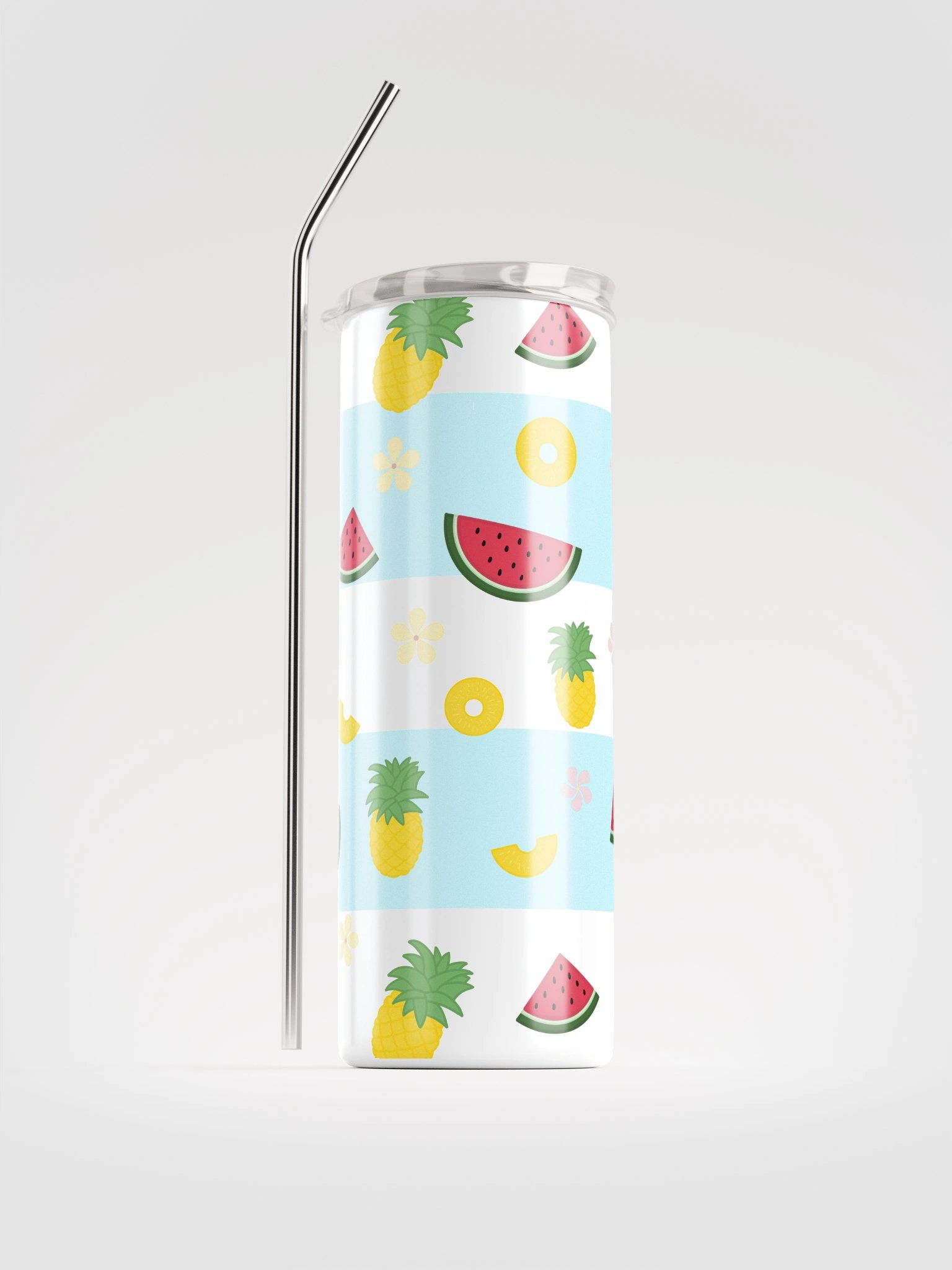 Pineapple Watermelon Stainless Steel Tumbler product image (2)
