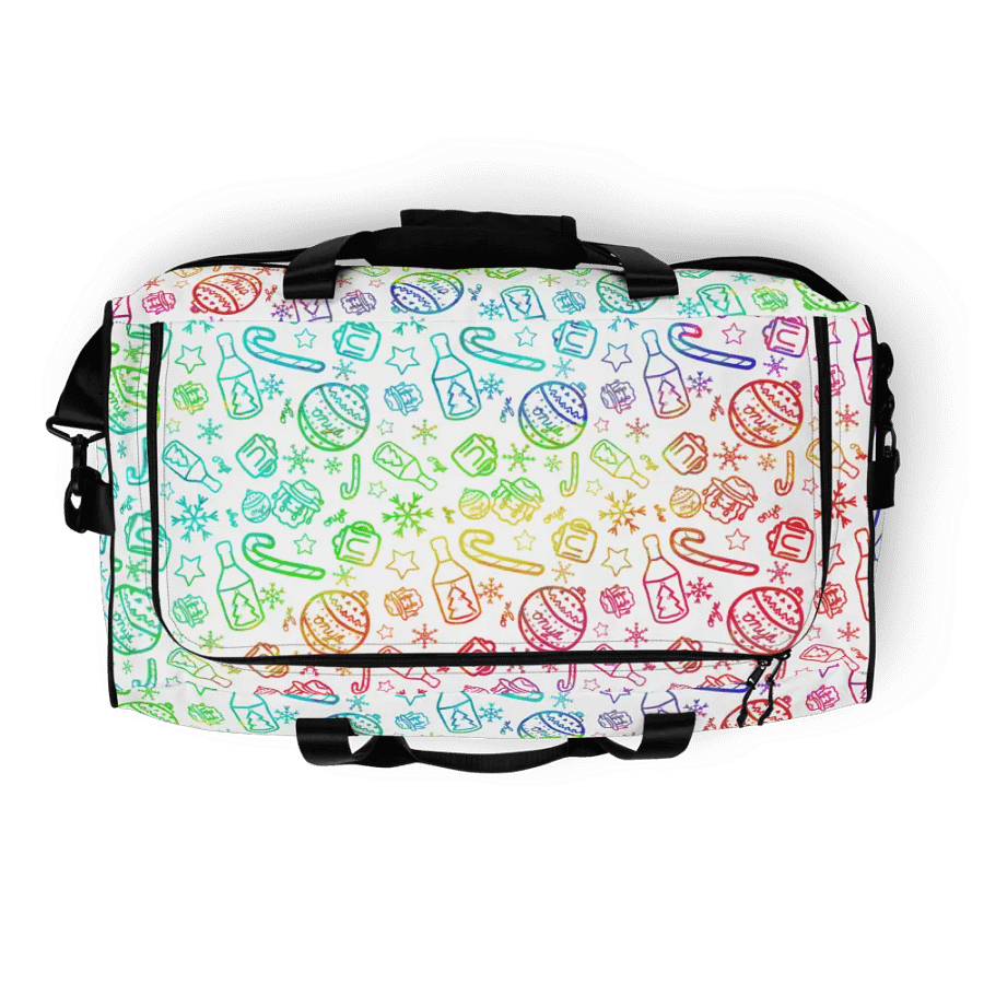Limited Edition Christmas Rainbow Dufflebag product image (6)