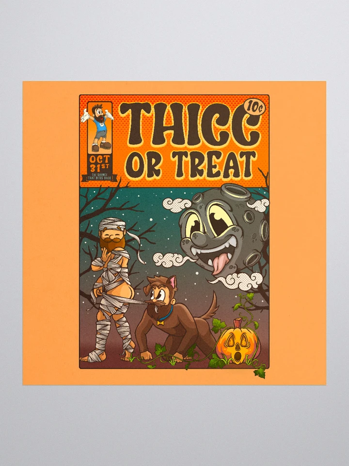 Thicc or Treat - Sticker product image (1)