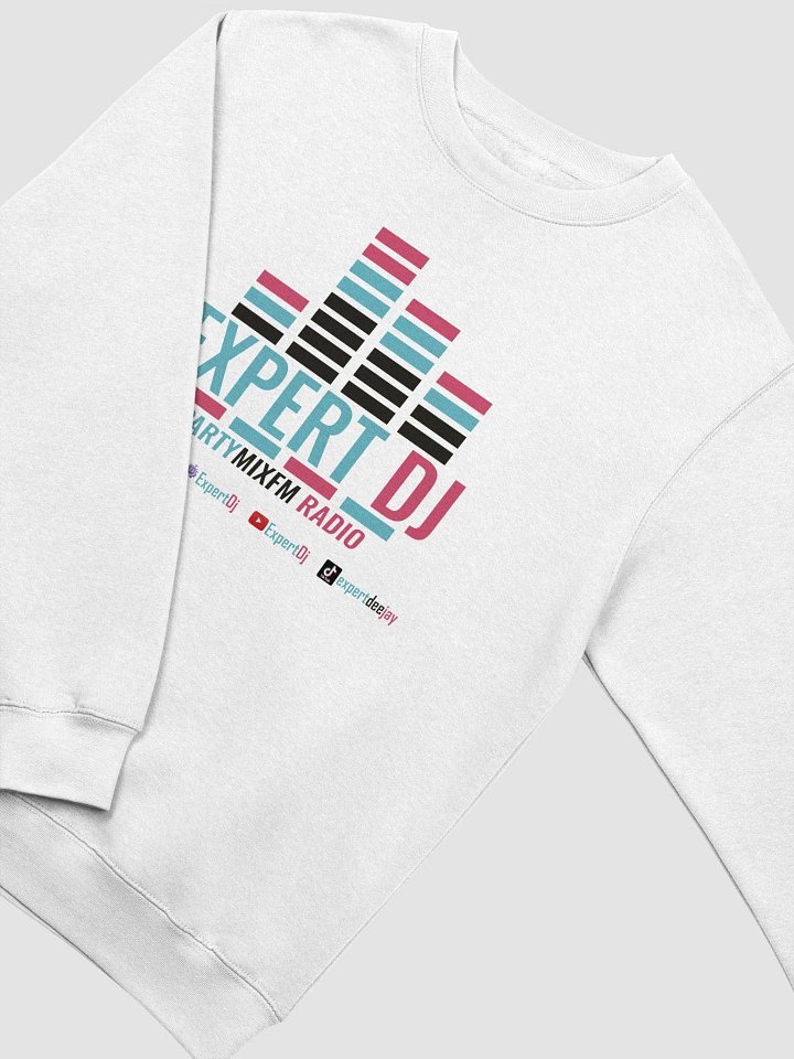 Crewneck Sweatshirt ExpertDj Front Print Type 1 product image (2)