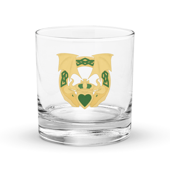 On The Rocks Báirseach Crest Glass product image (1)