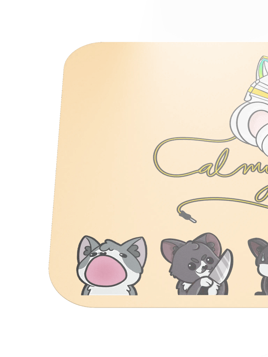 Logo & Kitties Mouse Pad product image (6)