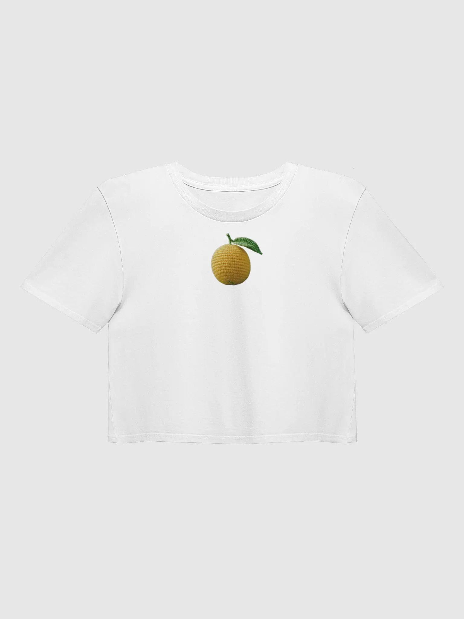 CozyAvocado Women's Premium Lemon Crop Top #5 product image (1)