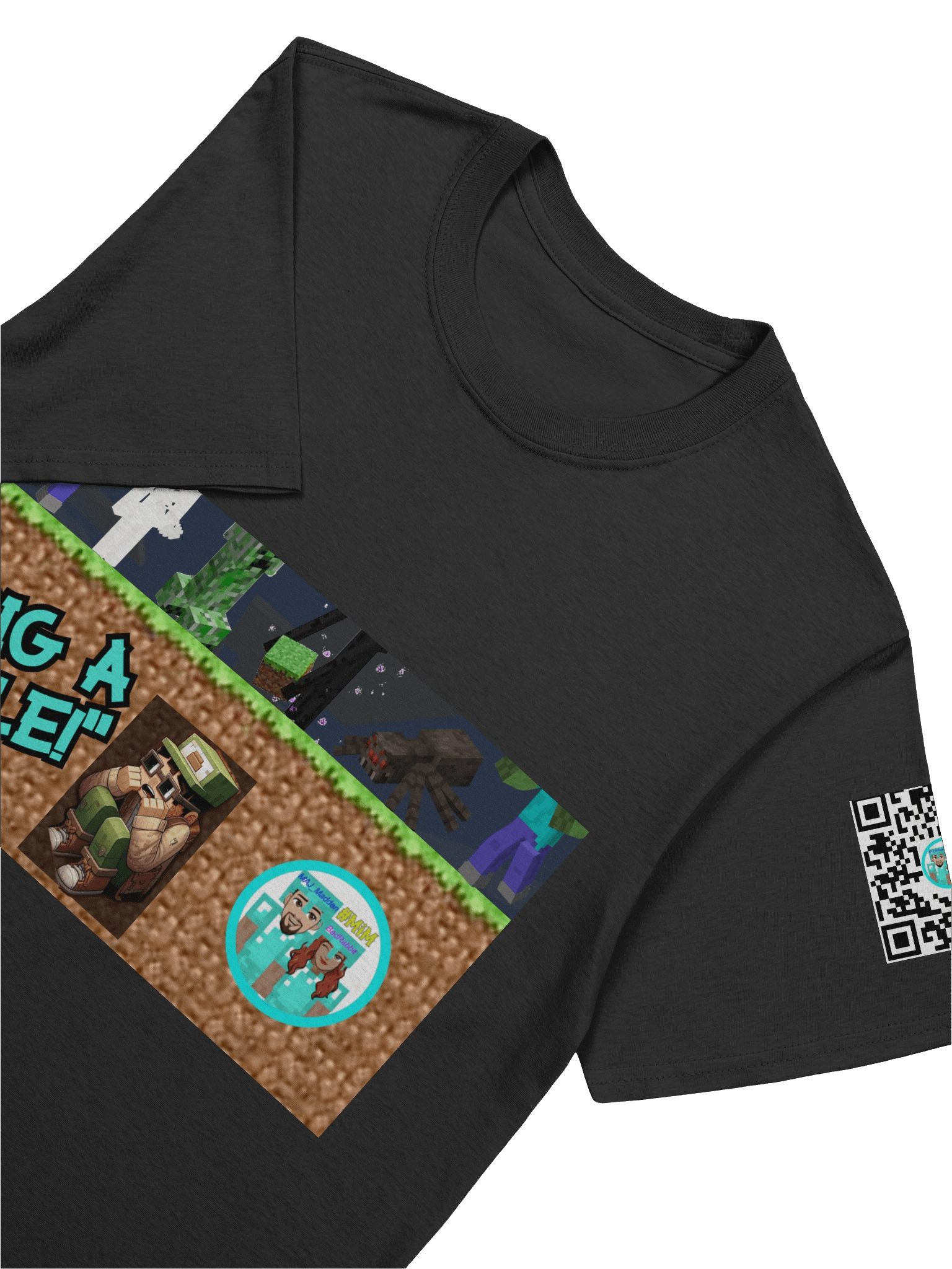 "DIG A HOLE!!" (The RelaxFit Unisex Tee) product image (7)