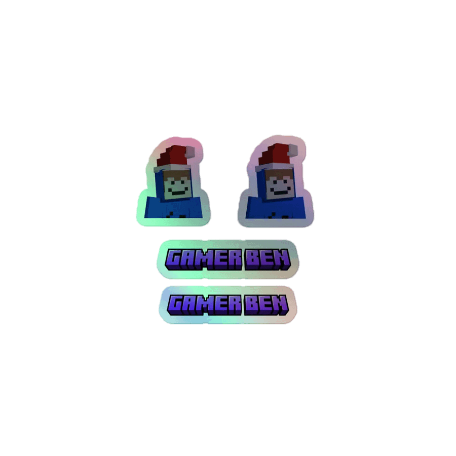 Holiday GB Holographic Stickers product image (1)