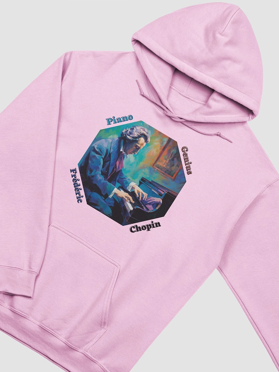 Frédéric Chopin [Playing Piano] - Piano Genius | Hoodie product image (2)