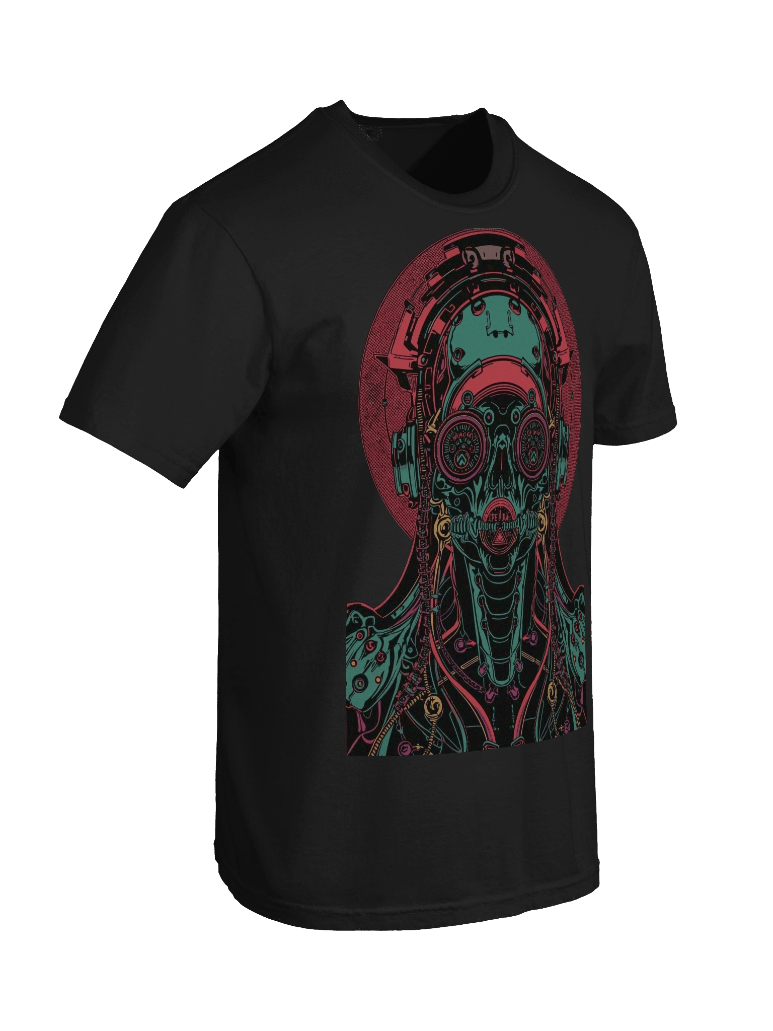 Cybernetic Street Warrior Heavyweight T-Shirt product image (8)