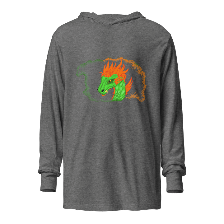 Dragon's Fiery Gaze Hooded Tee product image (1)