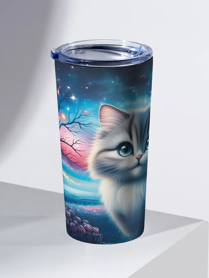 Cosmic Kitten 20oz Stainless Steel Tumbler product image (1)
