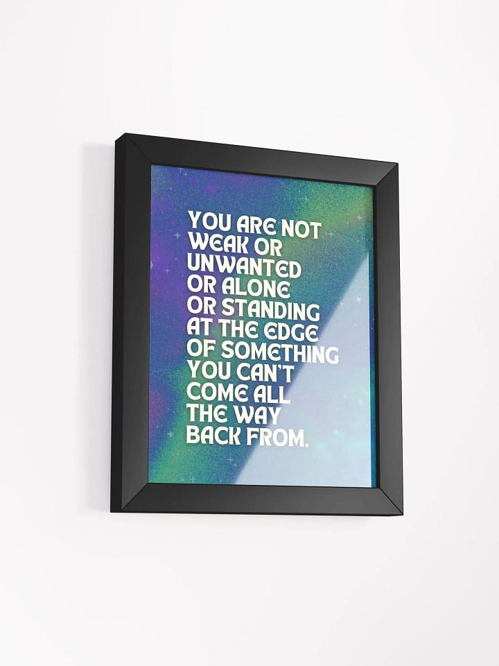You'll Survive This Framed Art Print product image (2)