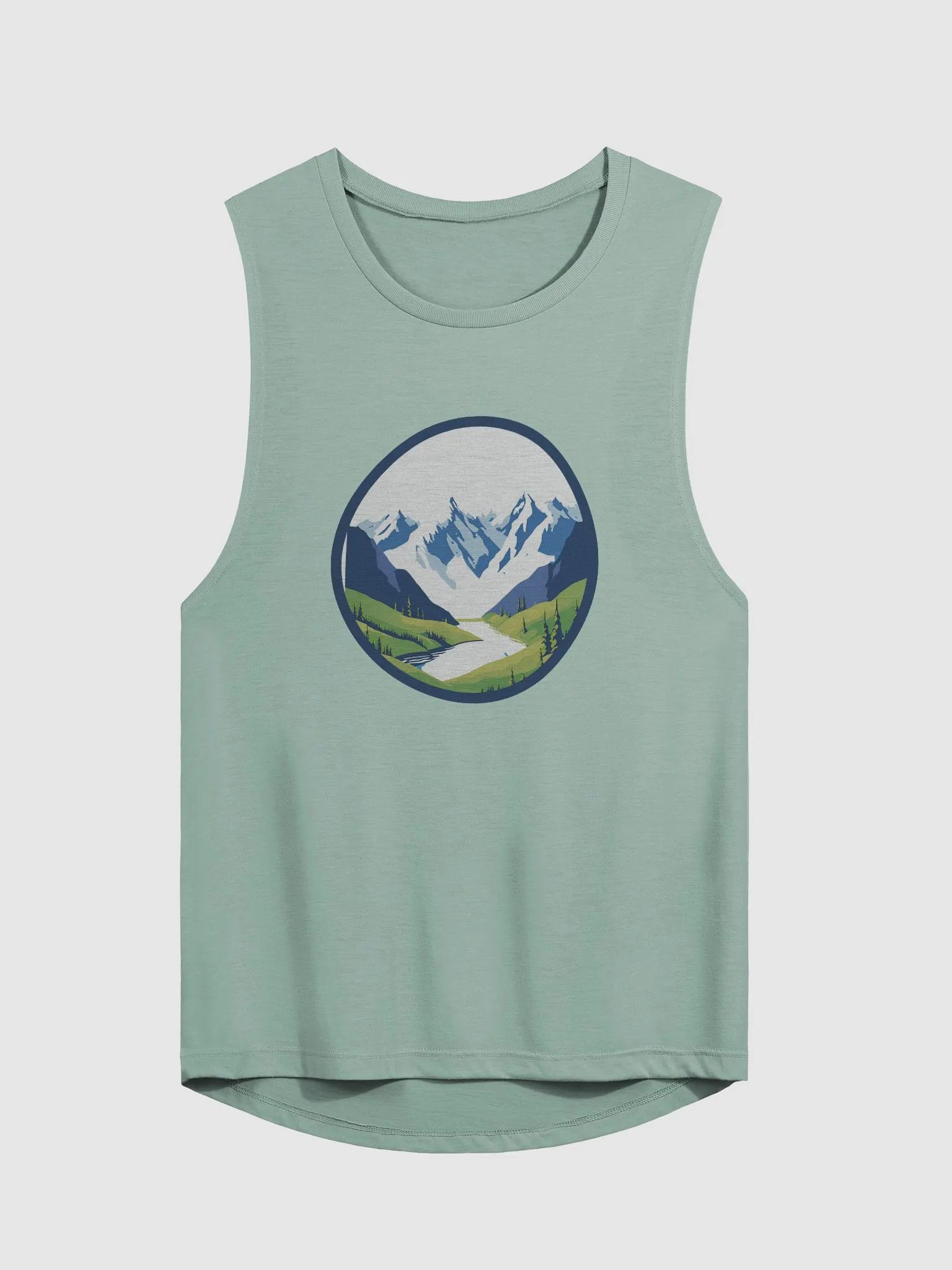 Mountain 1 - Women's Muscle Tank product image (11)