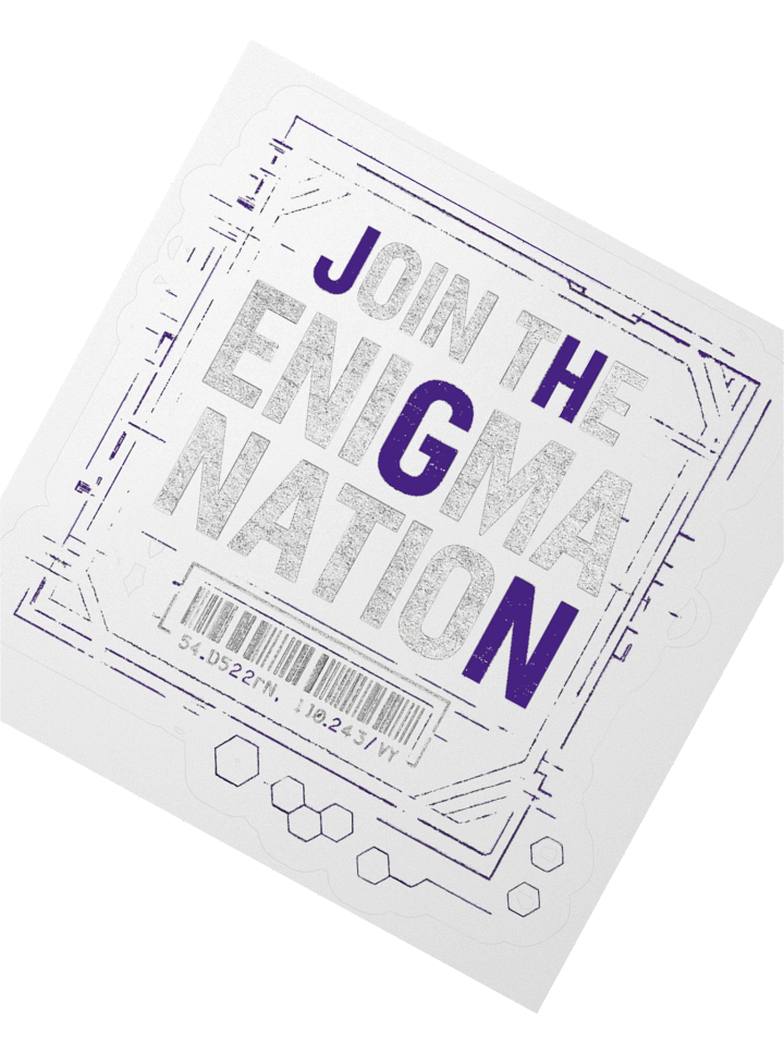 Enigma Nation Stickers 2 product image (5)