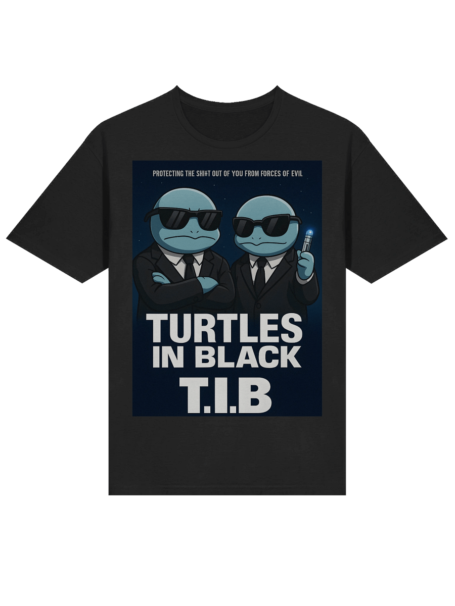 🐢 Turtles in Black – Squirtle Squad × Men in Black Parody Poster product image (24)