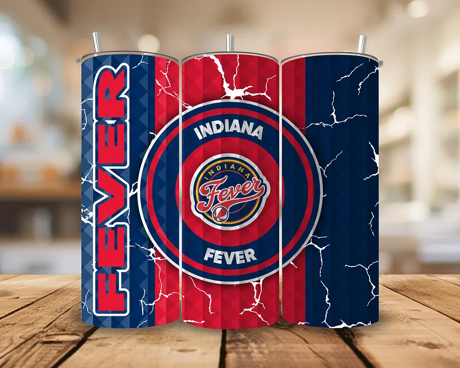 Indiana Fever Premium Stainless Steel Tumbler - 20oz Travel Mug product image (1)