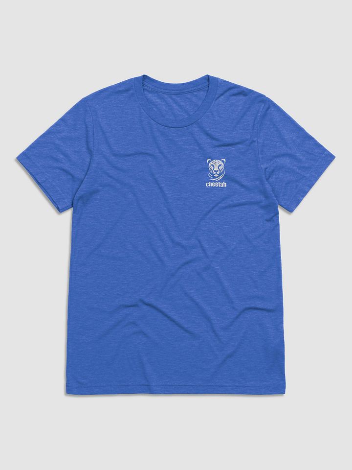 Cheetah sport T-Shirt Blue (white logo) product image (1)