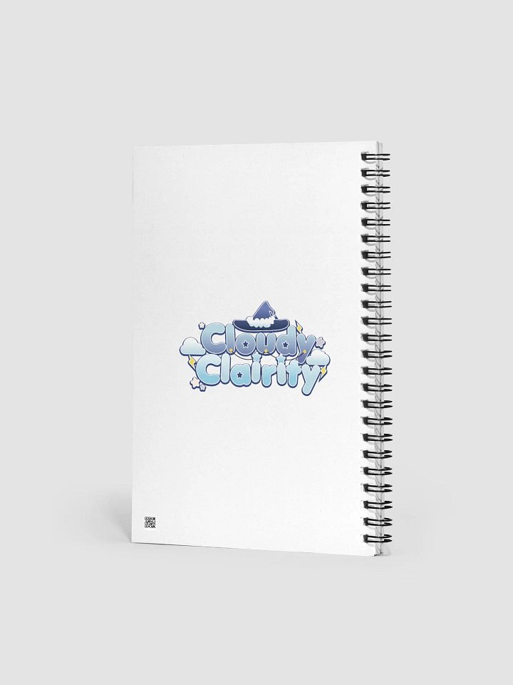 CloudyClairity 2.0 Spiral Notebook product image (2)