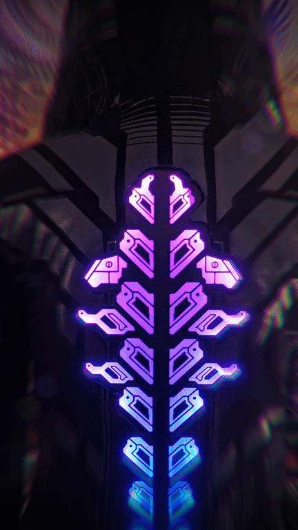 Cyberpunk 2077 - Sandevistan Spine [Prebuilt LED Jacket] product image (2)