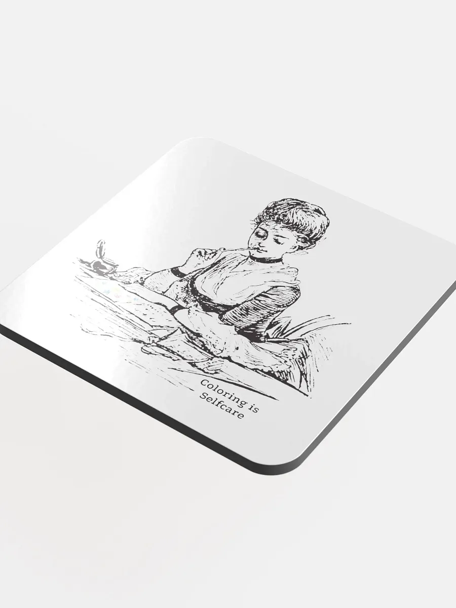 Coloring Selfcare Coaster product image (4)