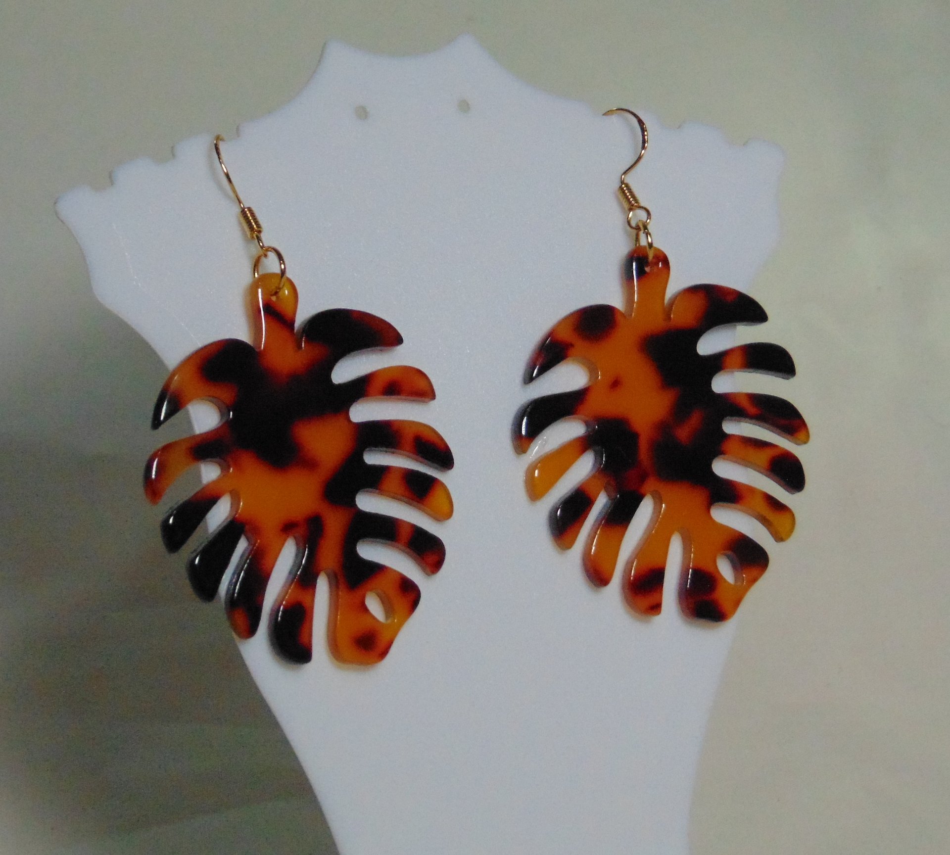 Monstera Leaves Earrings product image (2)