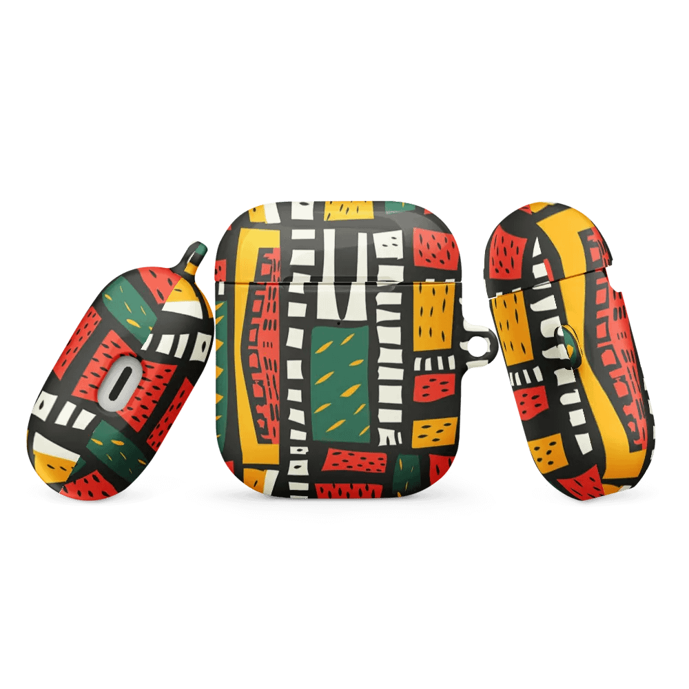Tribal Harmony All-Over Print AirPods® Case product image (1)