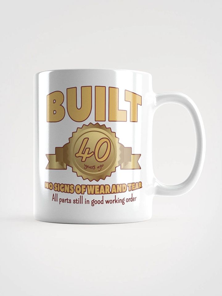 40 Years Old Milestone Birthday Mug product image (1)