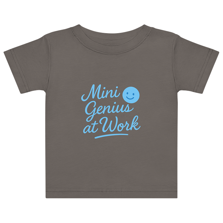 Mini Genius at Work Baby Jersey T-Shirt product image (3)