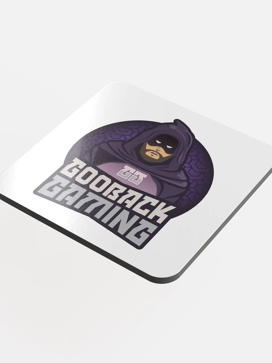GoobackGaming main logo coaster product image (4)