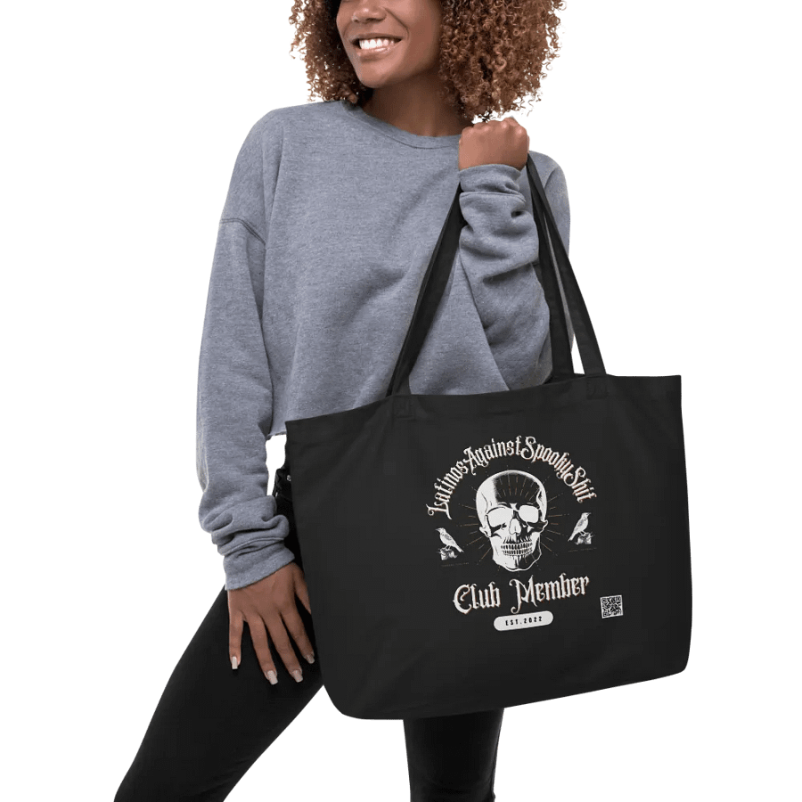 LatinosAgainstSpookyShit Club Member Tote Bag product image (6)