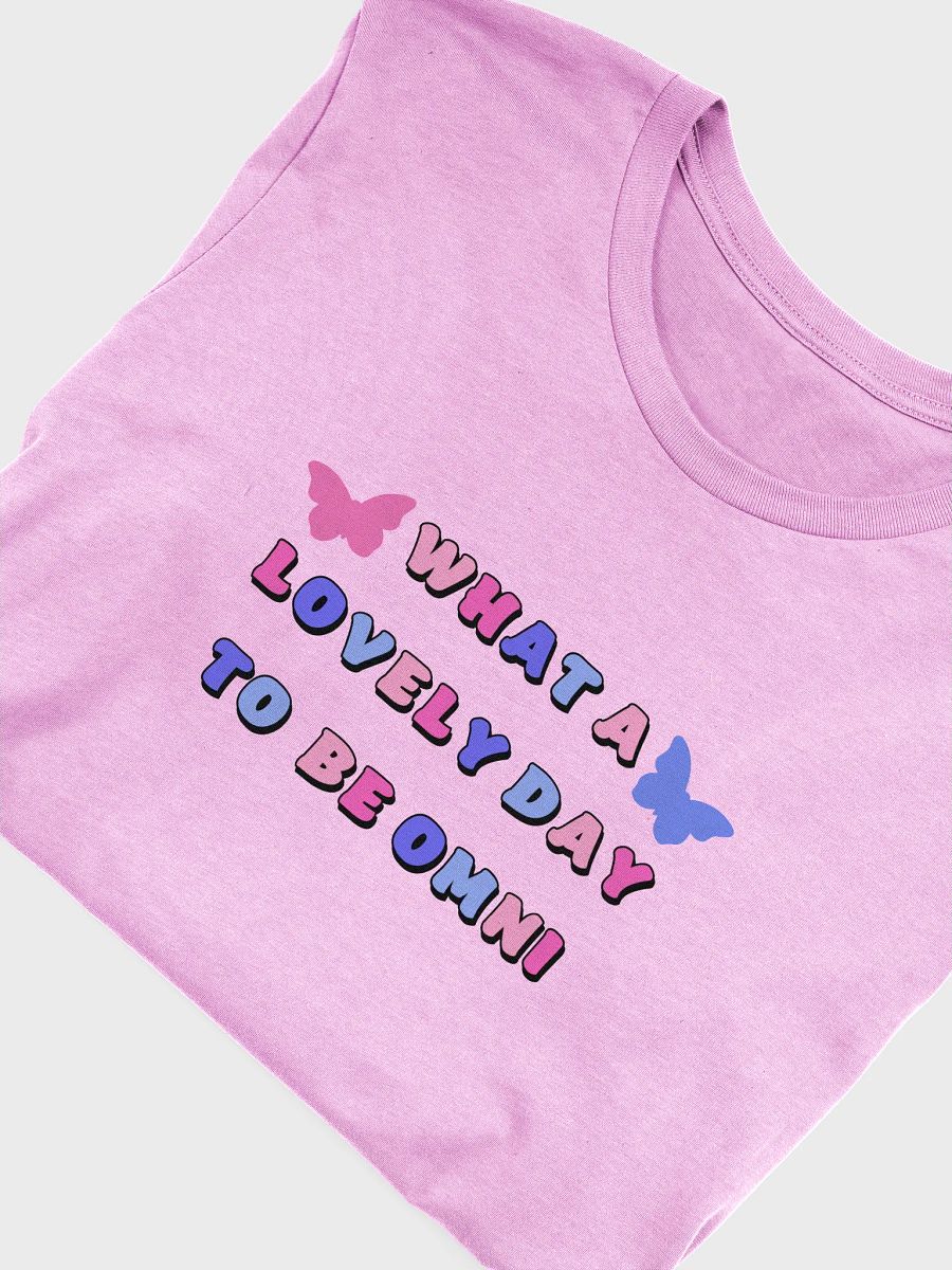 what a lovely day to be omni t-shirt product image (5)