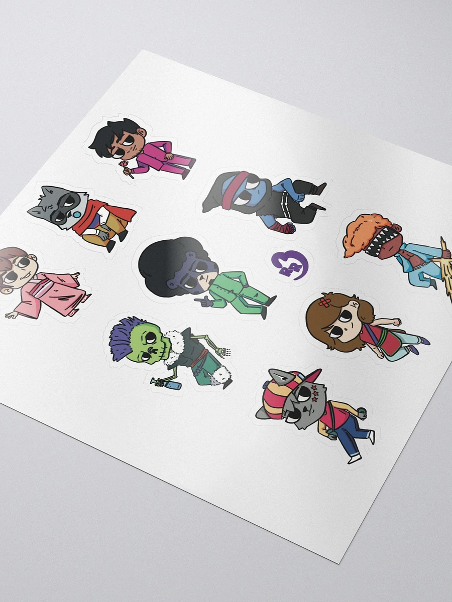 RR3 Cast - Kiss Cut Stickers product image (3)