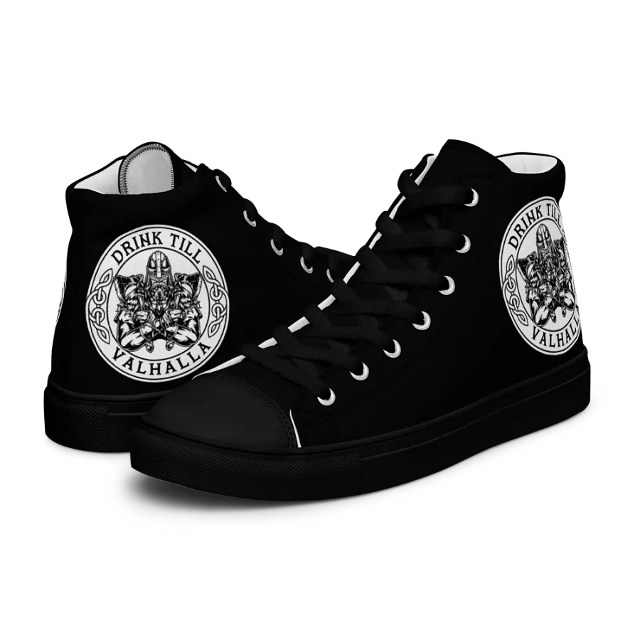 all black DTV hightops product image (10)