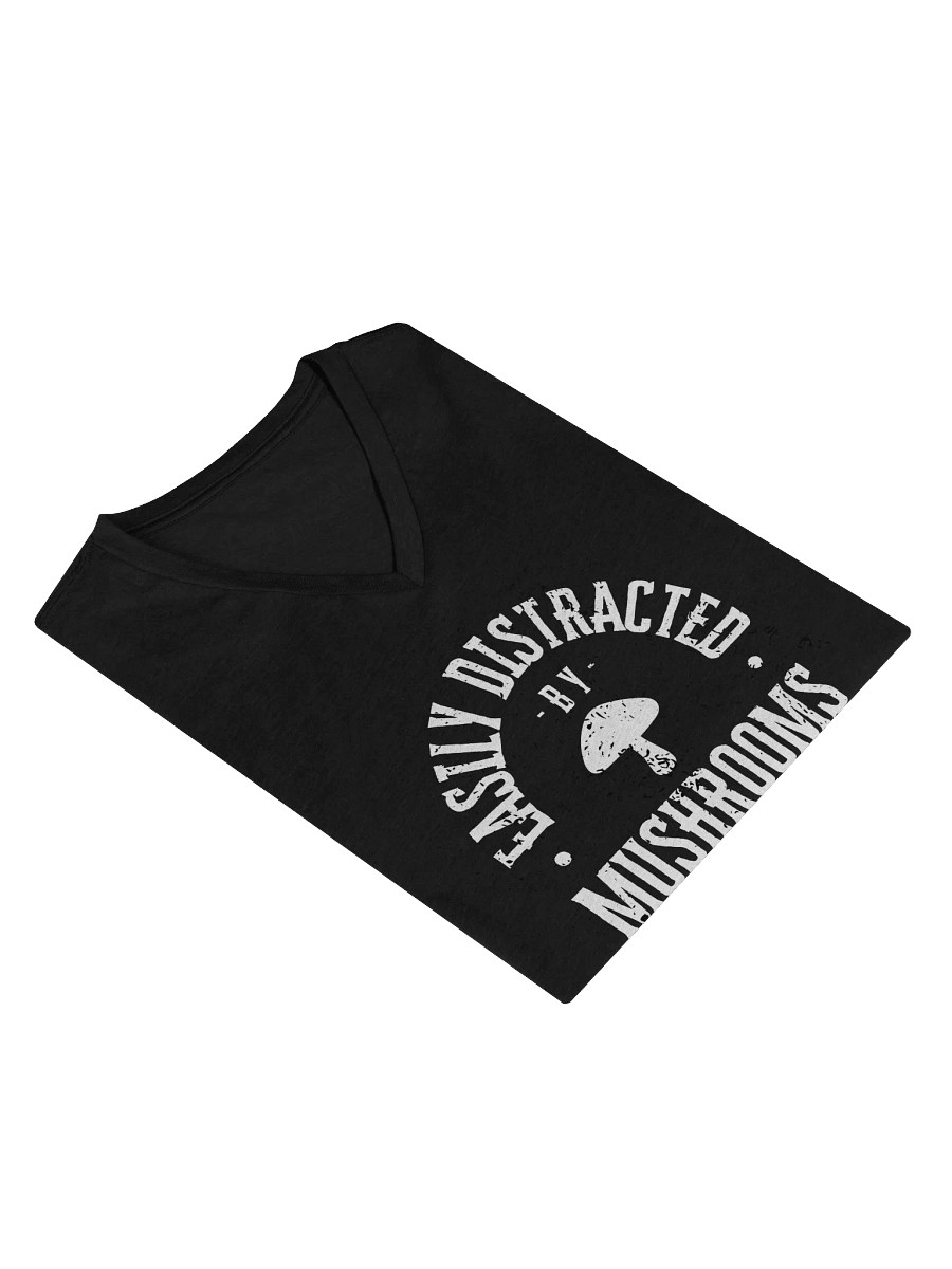 Mushroom Distraction V-Neck Women's Relaxed T-Shirt product image (2)