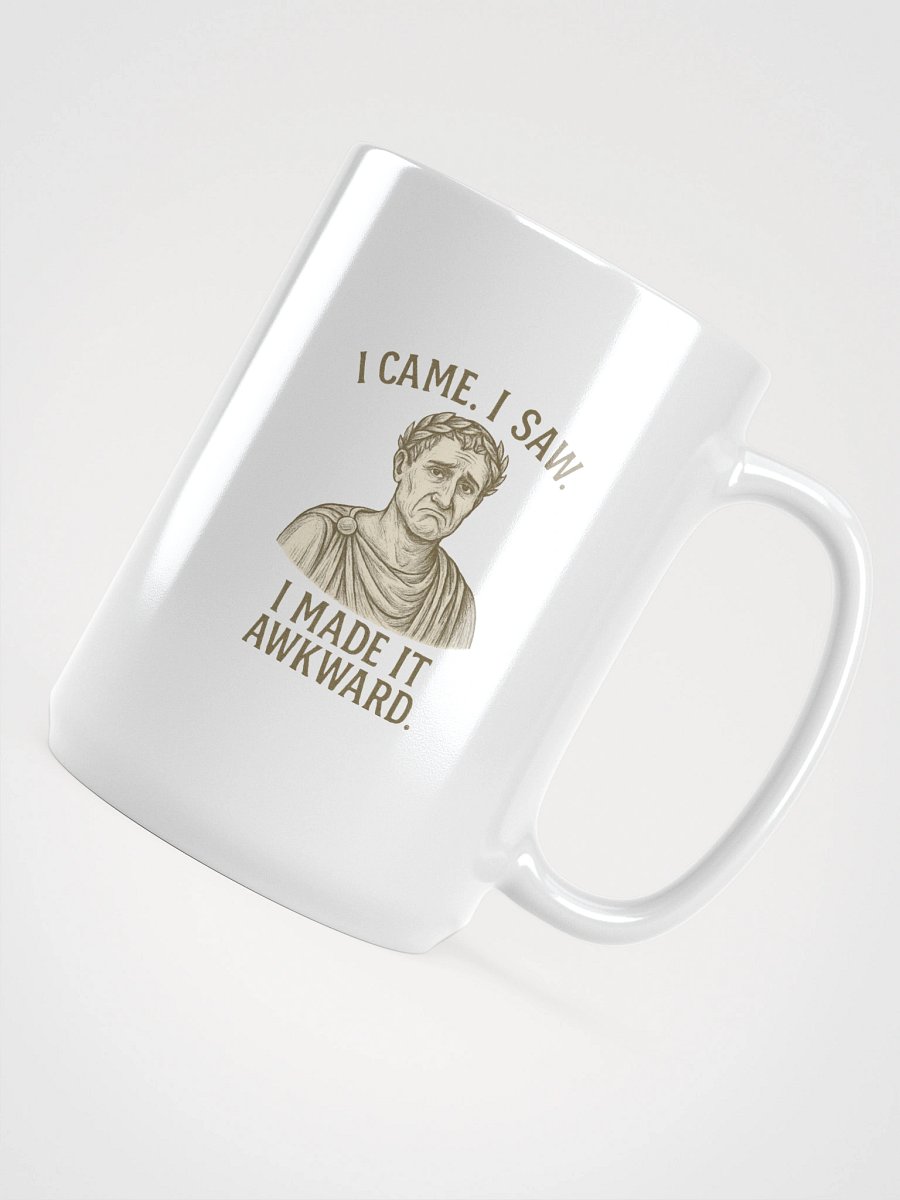 Roman Awkwardness White Glossy Mug product image (4)