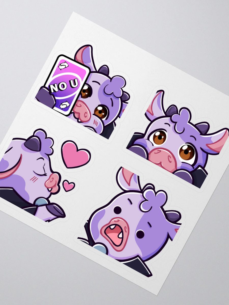 Vampire Cow Stickers product image (2)