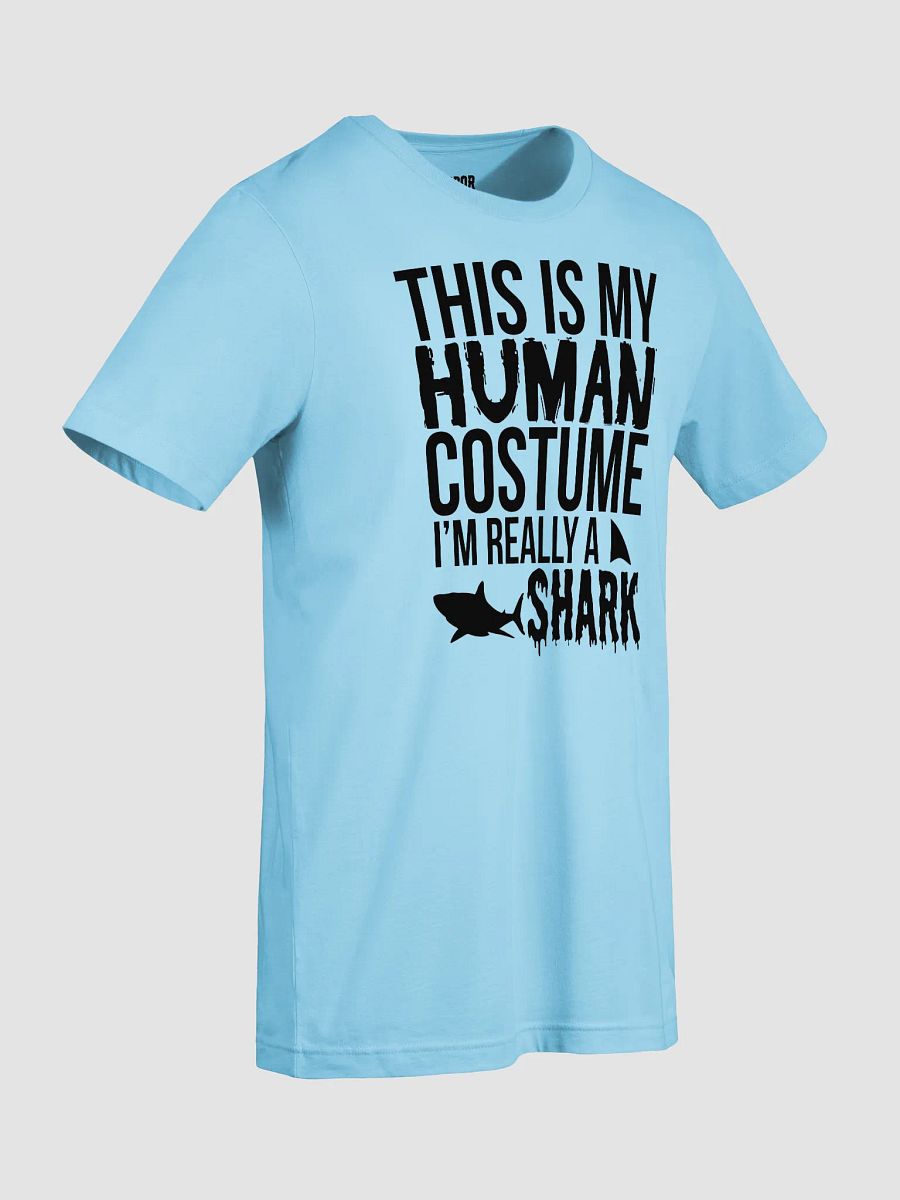 This Is My Human Costume I'm Really A Shark Funny Halloween T-Shirt product image (41)