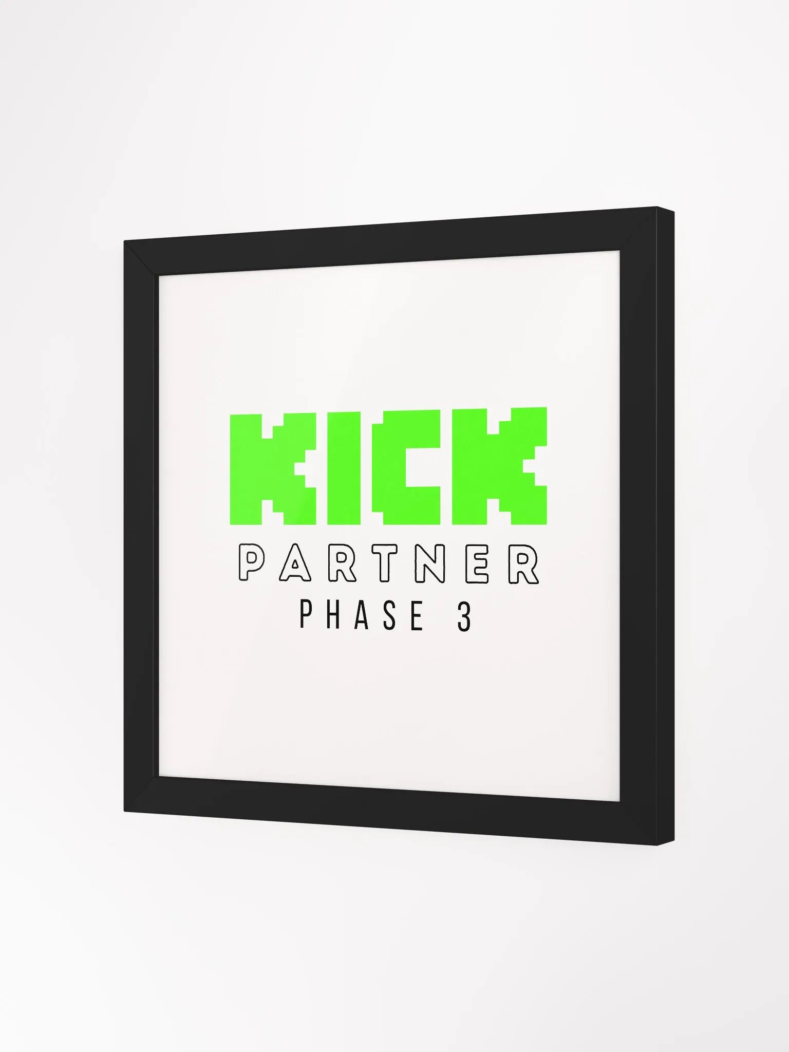 Framed Phase 3 Sign product image (2)