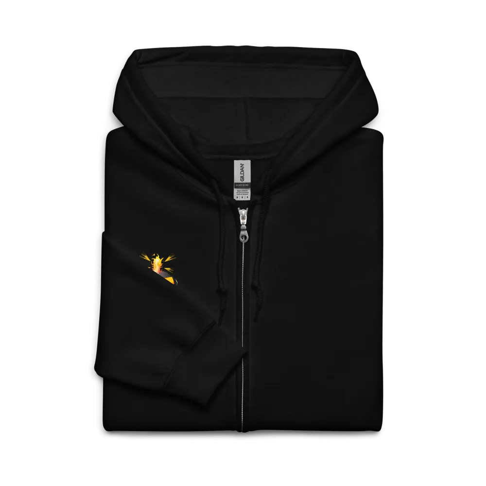 Golden Gun Chibi Gildan Zip-Up Hoodie product image (5)