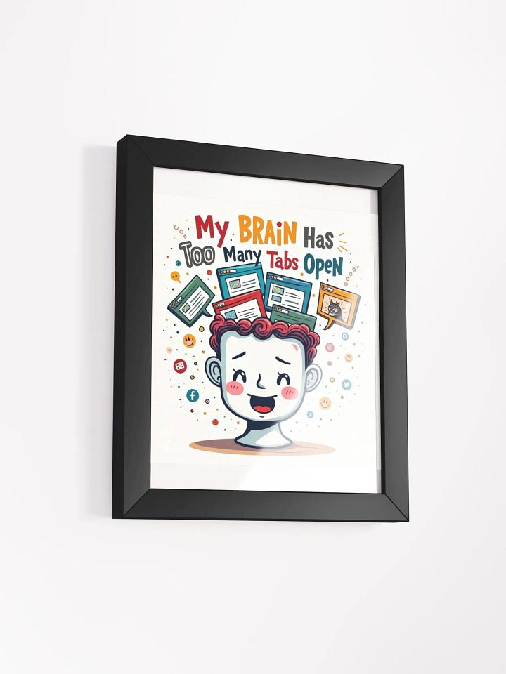 Ethereal Blackness Framed Poster product image (42)