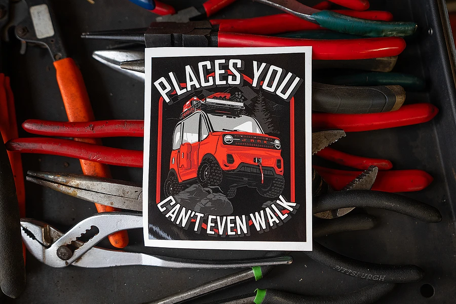 PLACES YOU CAN'T EVEN WALK DECAL product image (2)