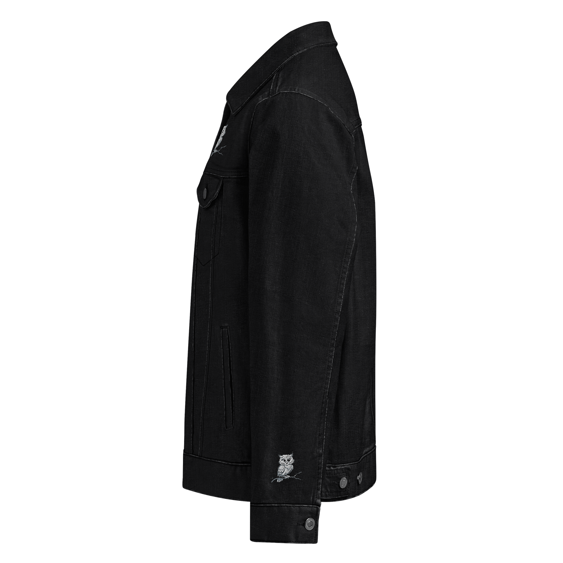 Nocturnal Whispers Denim Jacket product image (5)