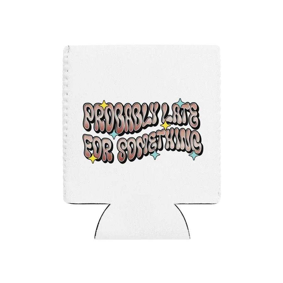 Probably Late For Something Wave Can Cooler product image (1)