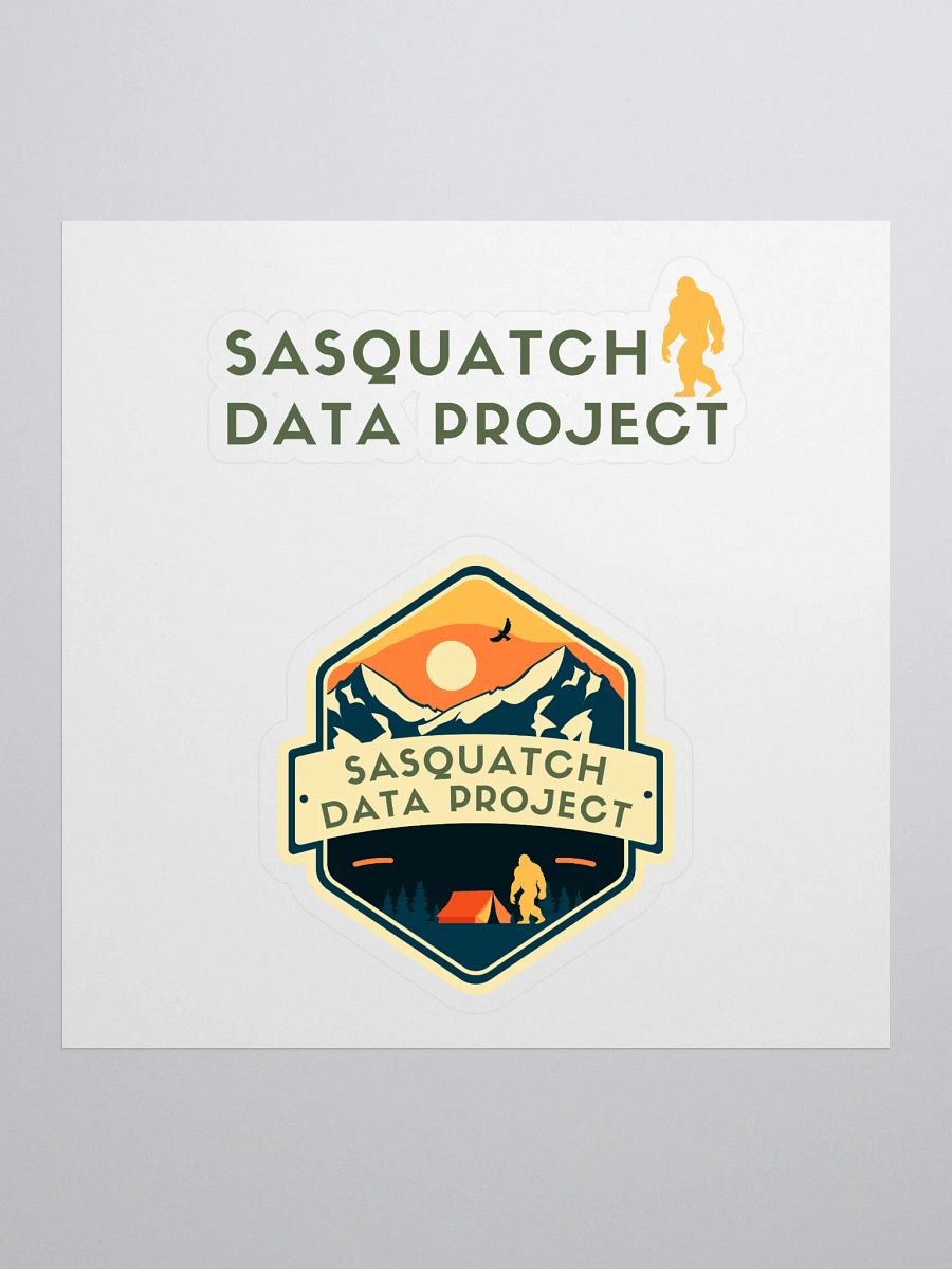 Sasquatch Data Project Stickers product image (1)