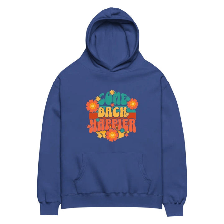 Come Back Happier Unisex Oversized Hoodie product image (5)